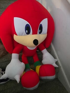 Huge 36 Inch Sonic The Hedgehog Knuckles Plush